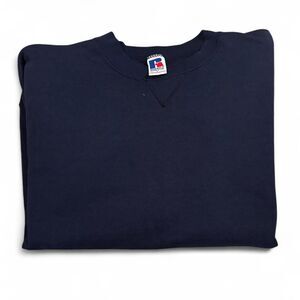 Russell-athletic Men's Navy and Blue Sweatshirt